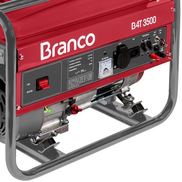 Gerador de Energia BRANCO B4T-3500