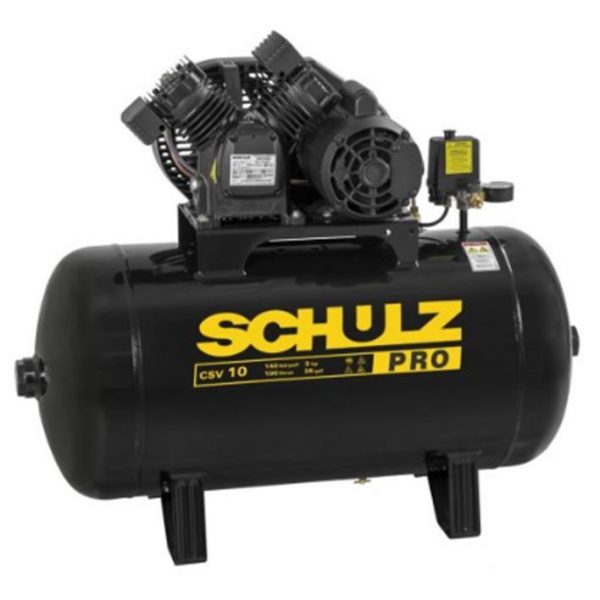 Compressor de Ar SCHULZ Pro CSV10/100litros 2cv 220volts