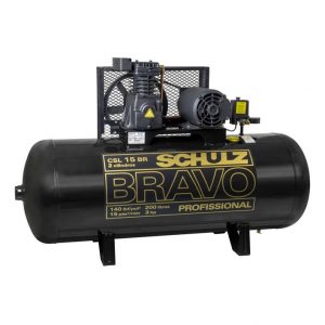 Compressor de Ar Schulz Bravo CSL15BR/200 220 volts monofasico