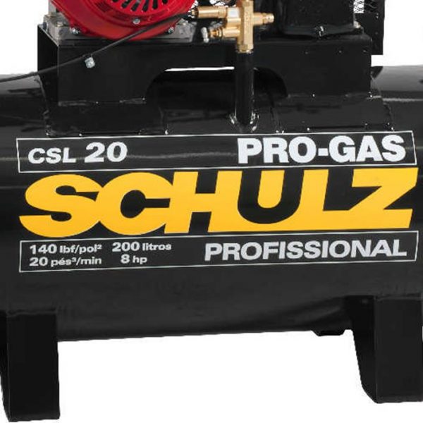 Compressor de Ar Schulz Pro-Gas 20/200 8cv 4t